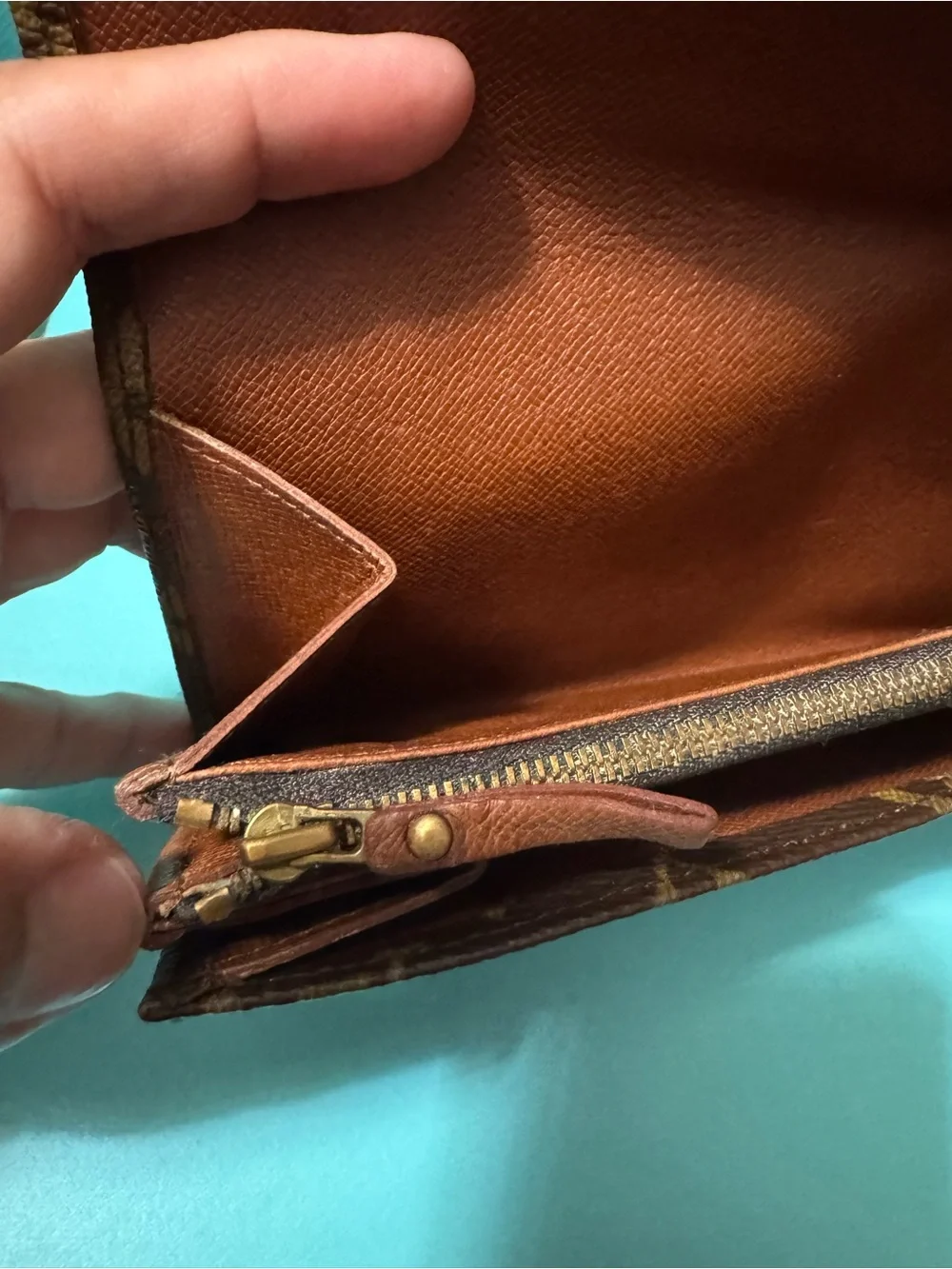 Louis Vuitton Brown Monogram Envelope Wallet